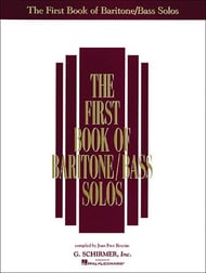 The First Book of Baritone/Bass Solos Vocal Solo & Collections sheet music cover